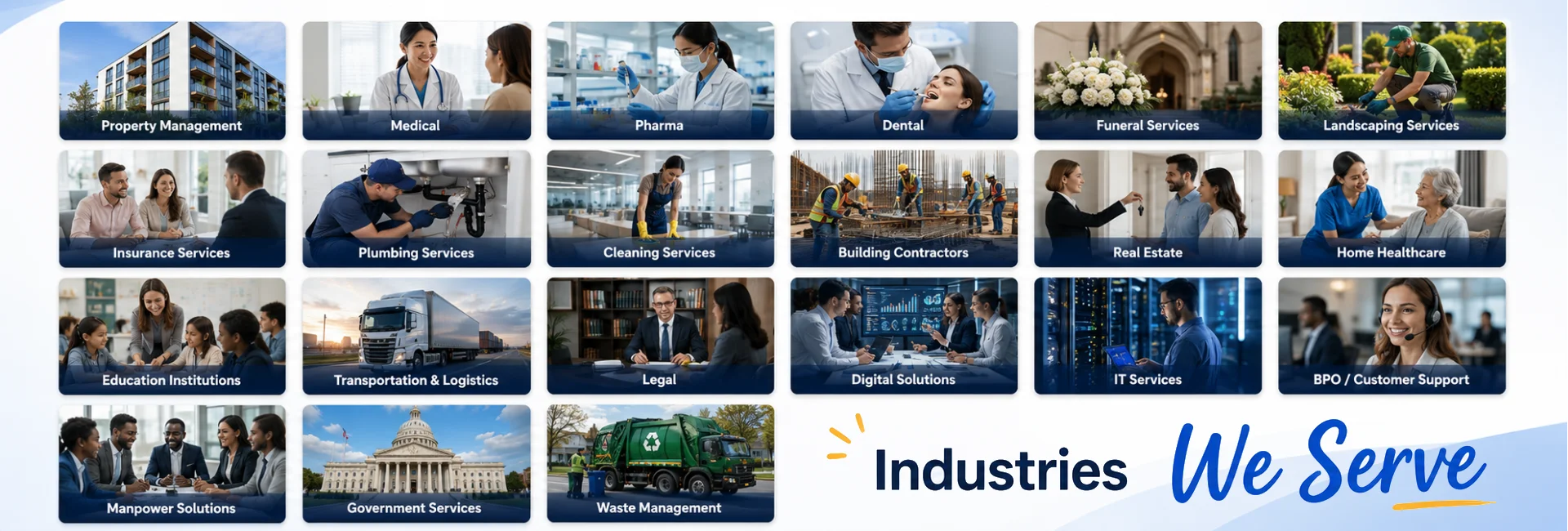 Industries We Serve